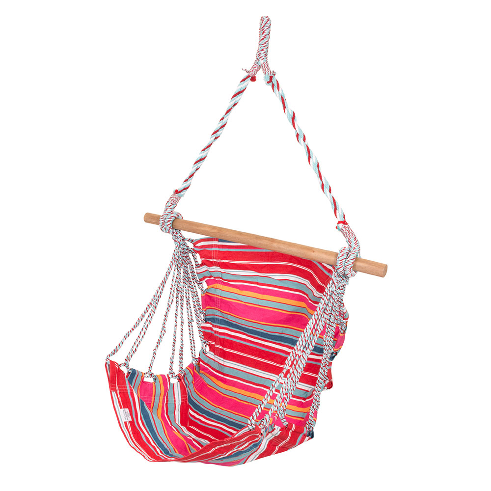 The Mediterranean Striped Hammock Chair Swing South Westerly
