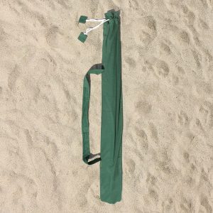 green windbreak bag